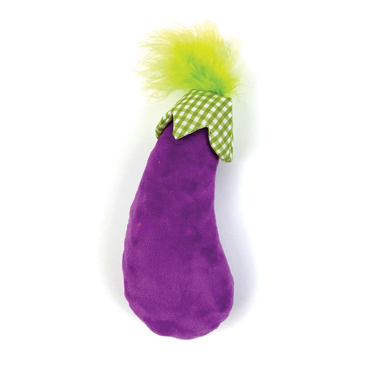 Happy Pet Tabby Patch Aubergine Cat Kicker