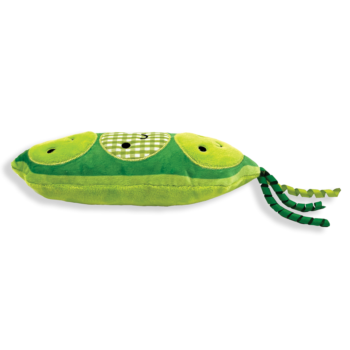 Happy Pet Tabby Patch Pea Pod Cat Kicker