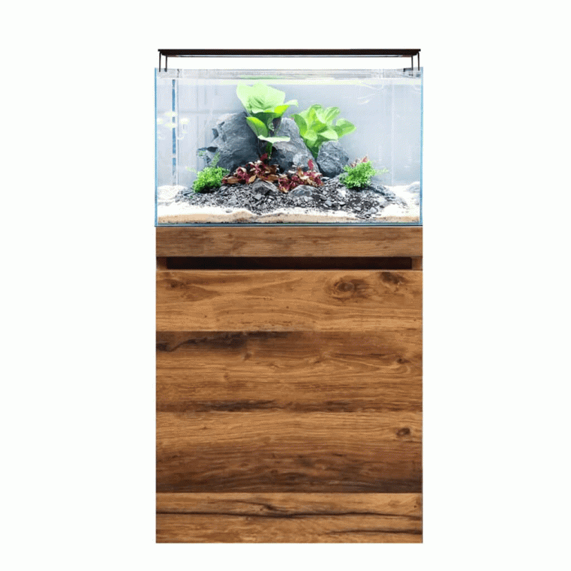 Fluval Visi-White 60cm Aquarium Kit 78L