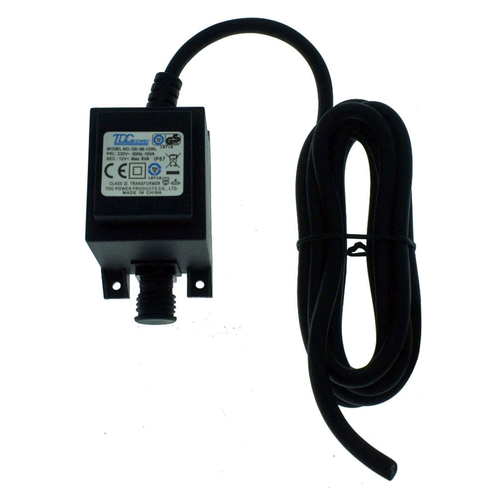 Oase Transformer 6VA 2m H05RN - F2 x 0.75mm²