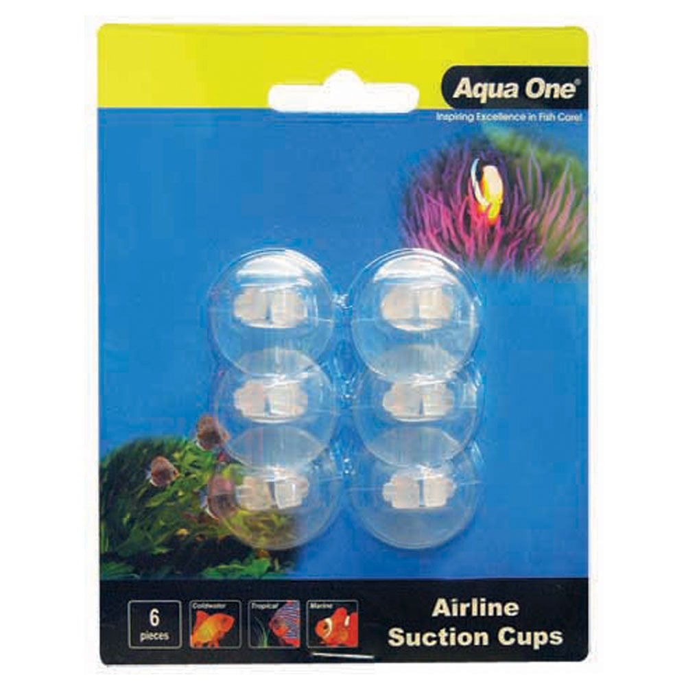 Aqua One Airline Suction Cups 6pk
