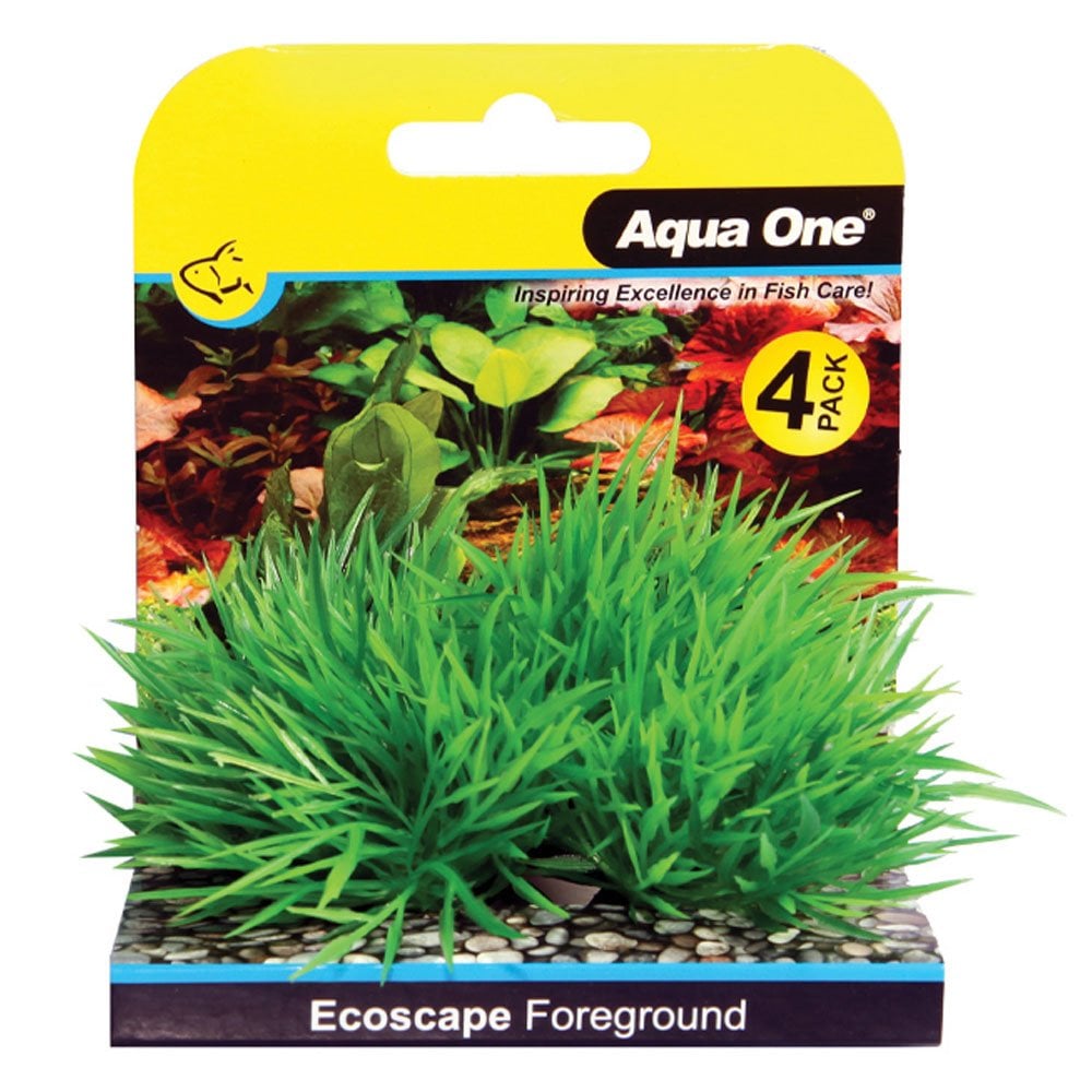 Aqua One Ecoscape Foreground Green Hair Grass (4pk)