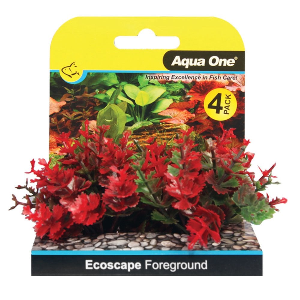 Aqua One Ecoscape Foreground Red Catspaw (4pk)
