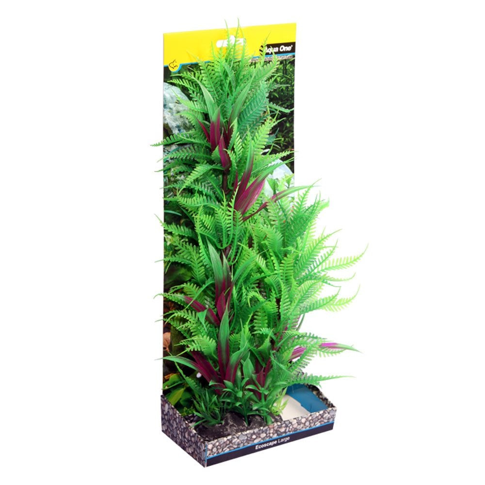 Aqua One Ecoscape Green Fern Column 30cm
