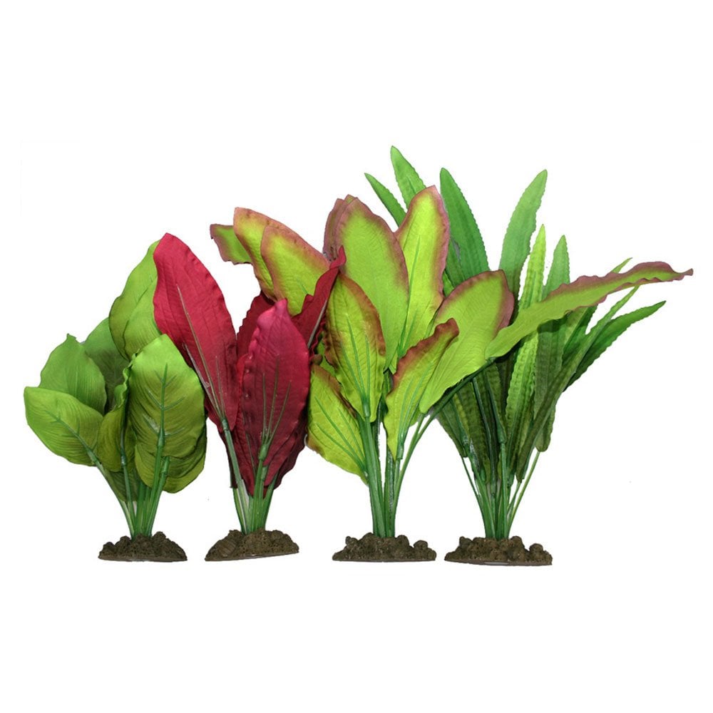 Aqua One Silk Plant Value Pack 4pk