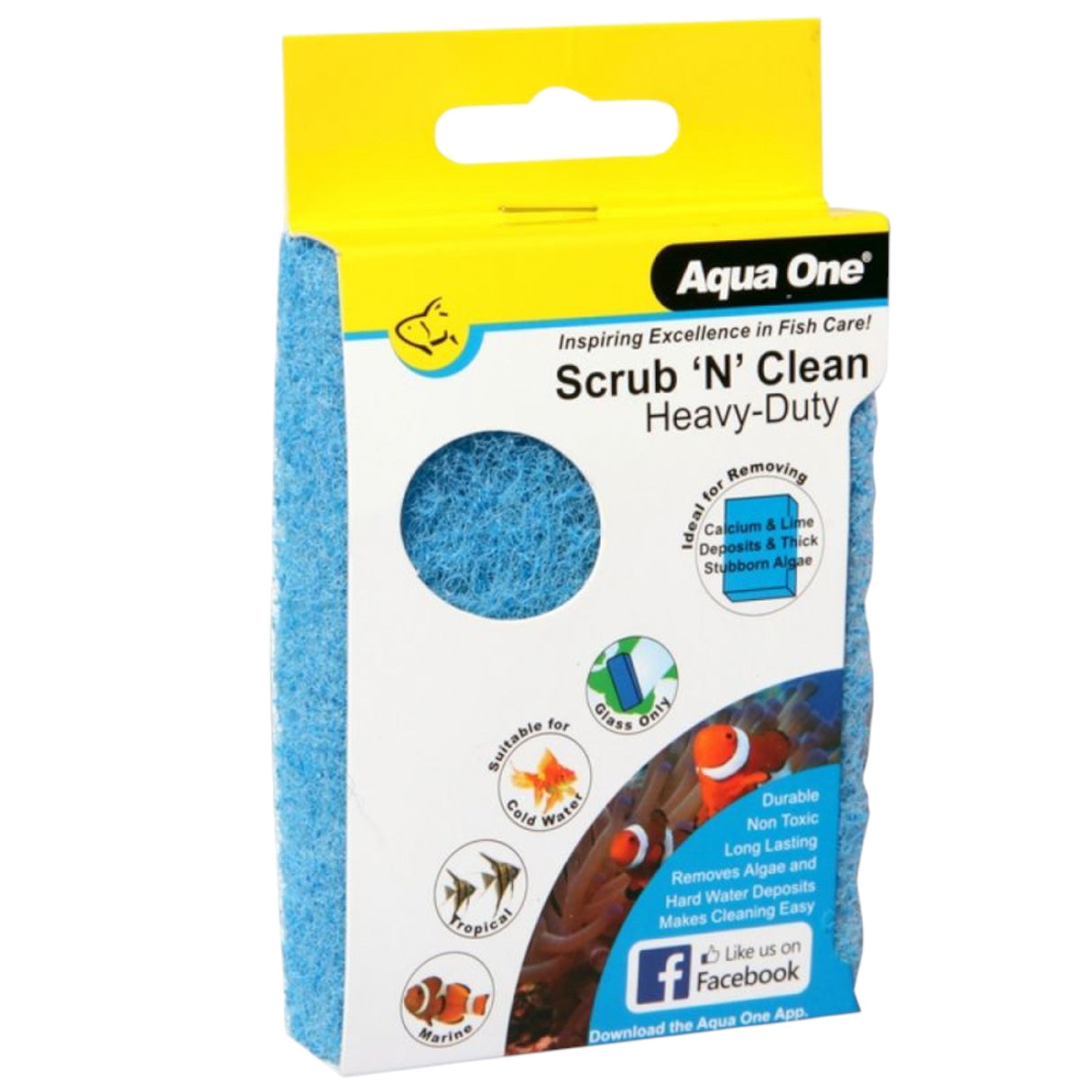 Aqua One Scrub N Clean Algae Pad Coarse Small