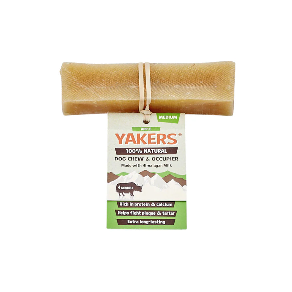 Yakers Apple Dog Chew Medium