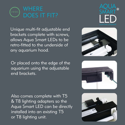 Interpet Aqua Smart Bluetooth LED 13.5w 38-59cm