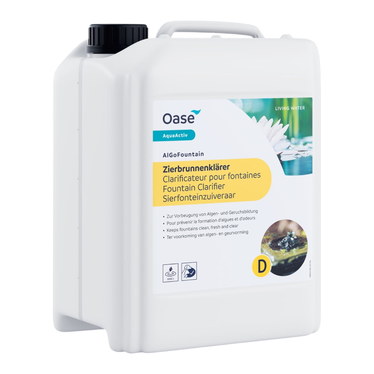 Oase AquaActiv AlGo Fountain Concentrate 5 litre