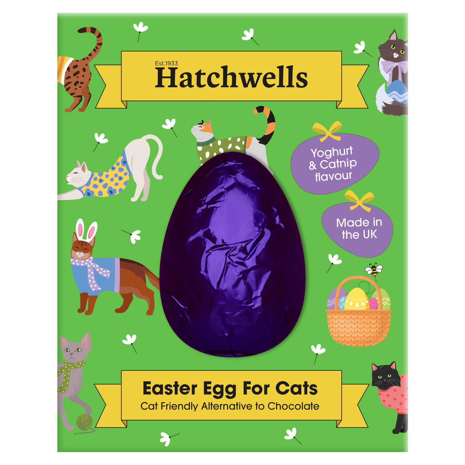 Hatchwells Easter Egg for Cats 50g