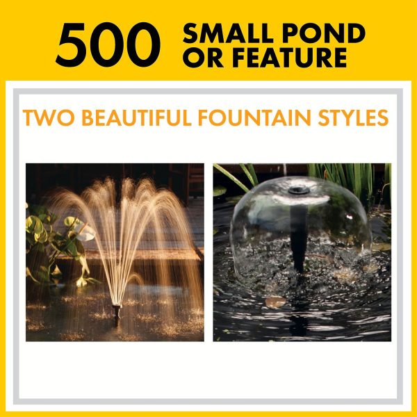 Blagdon Liberty Solar 500 Pond Pump and LED Light