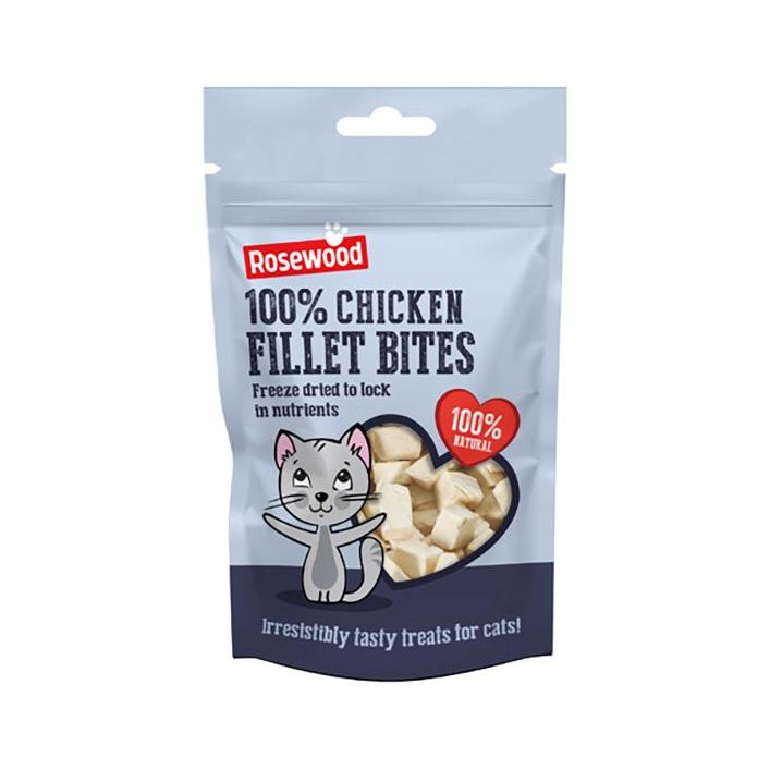 Rosewood Chicken Freeze Dried Cat Treats 15g