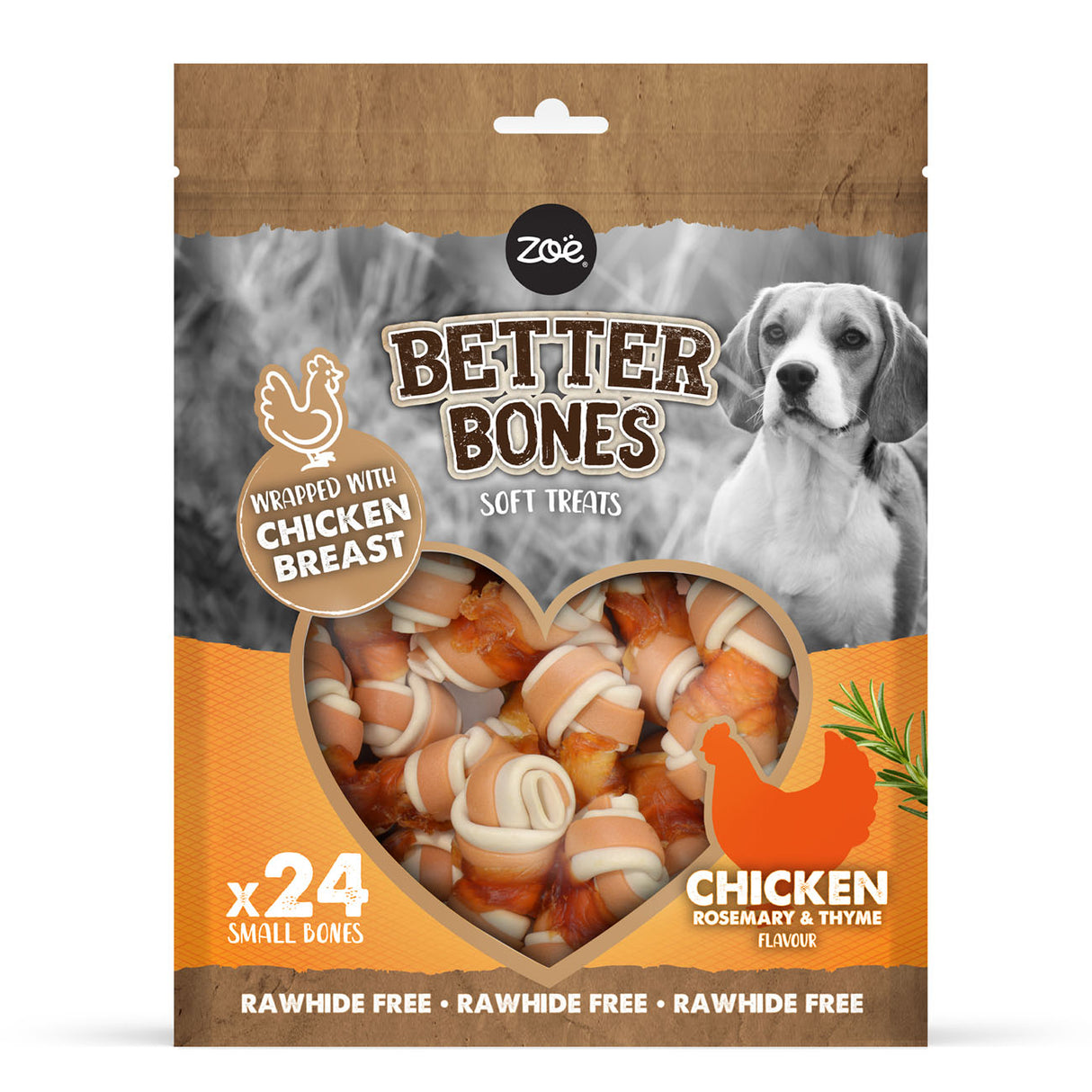 Zeus Better Bones Chicken Wrap Bones 24 Pack