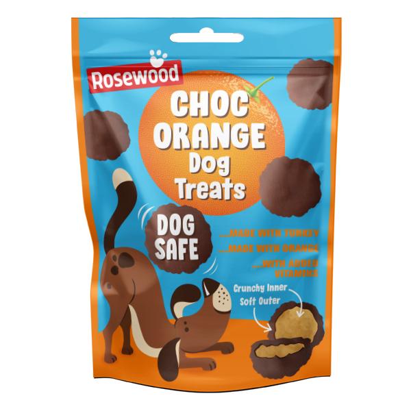 Rosewood Choc Orange Crunchy Balls for Dogs 140g