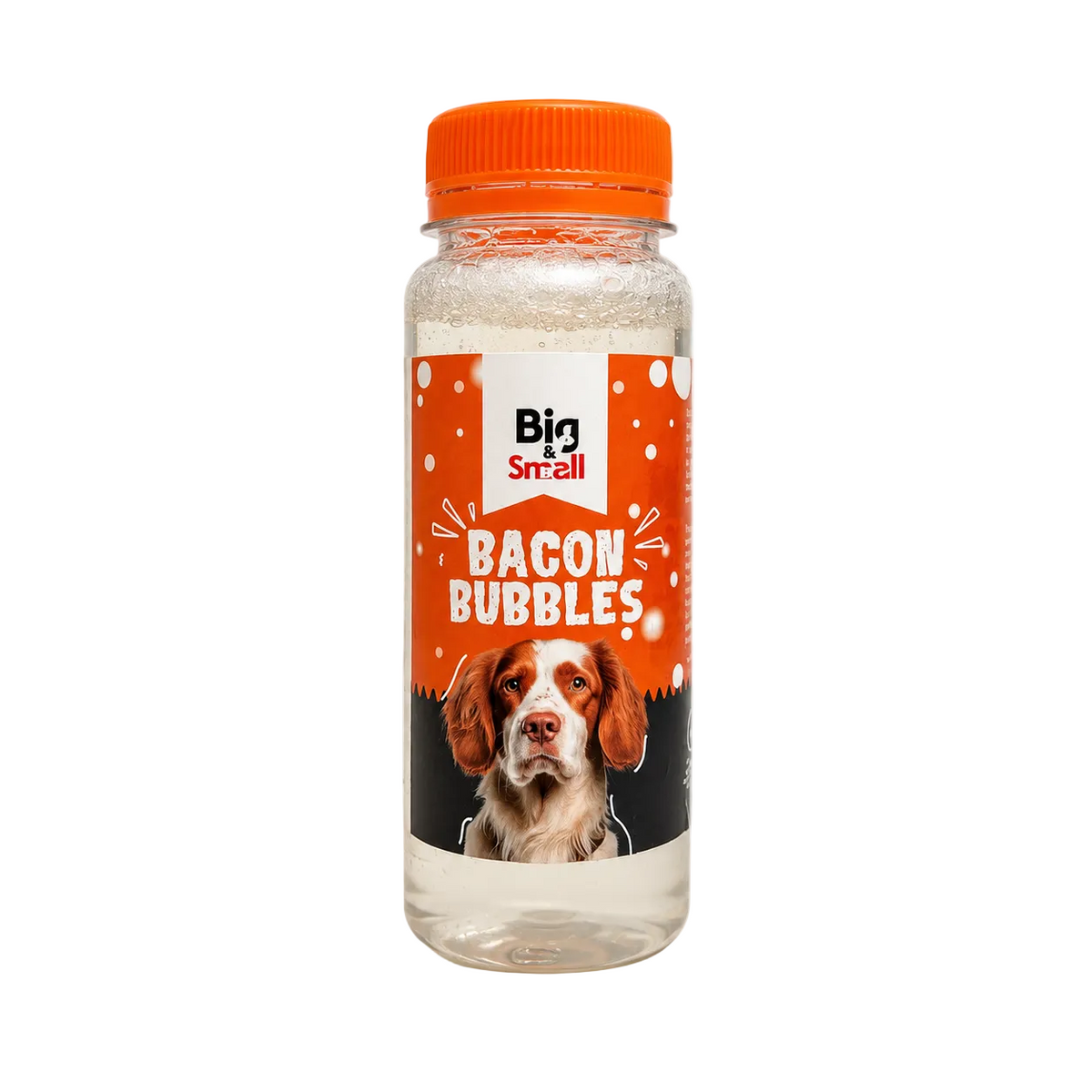 Big & Small Bacon Bubbles for Dogs 150ml
