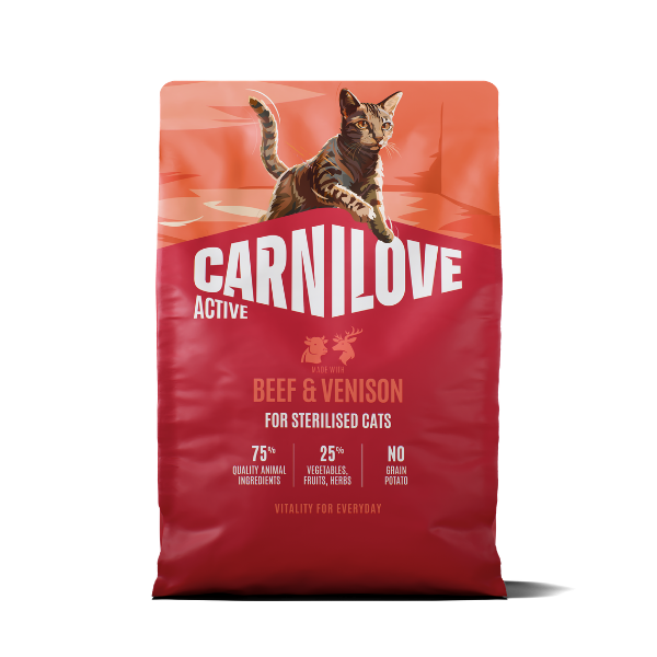 Carnilove Active Beef and Venison Cat Food