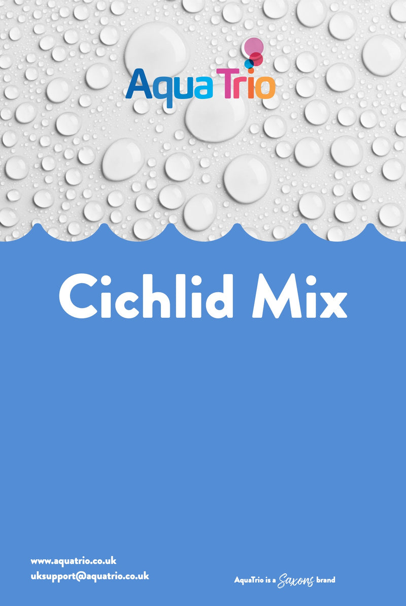AquaTrio Frozen Cichlid Mix 100g Blister Pack