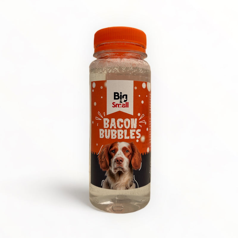 Big&Small Bacon Bubbles for Dogs 150ml