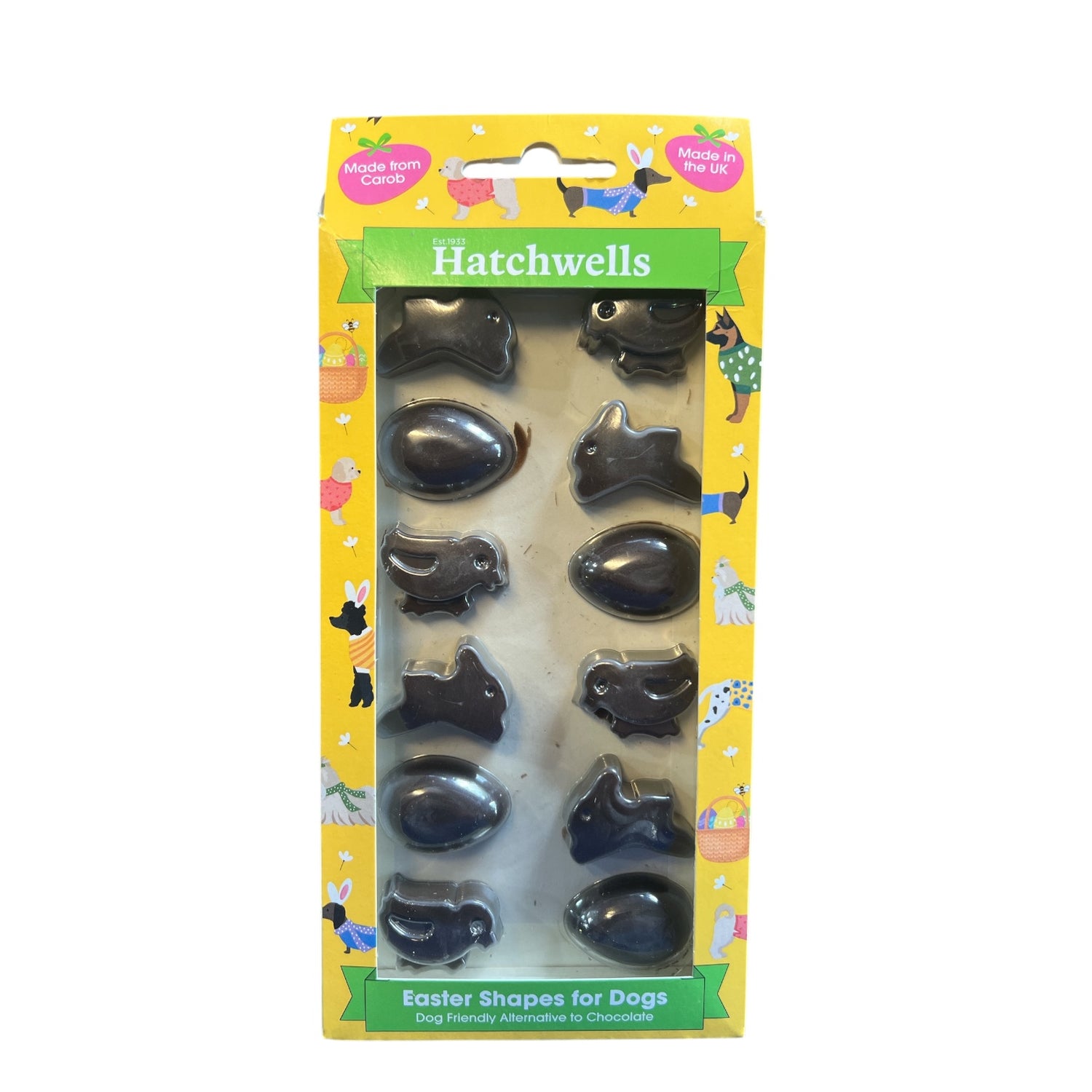 Hatchwells Easter Shapes for Dogs 40g