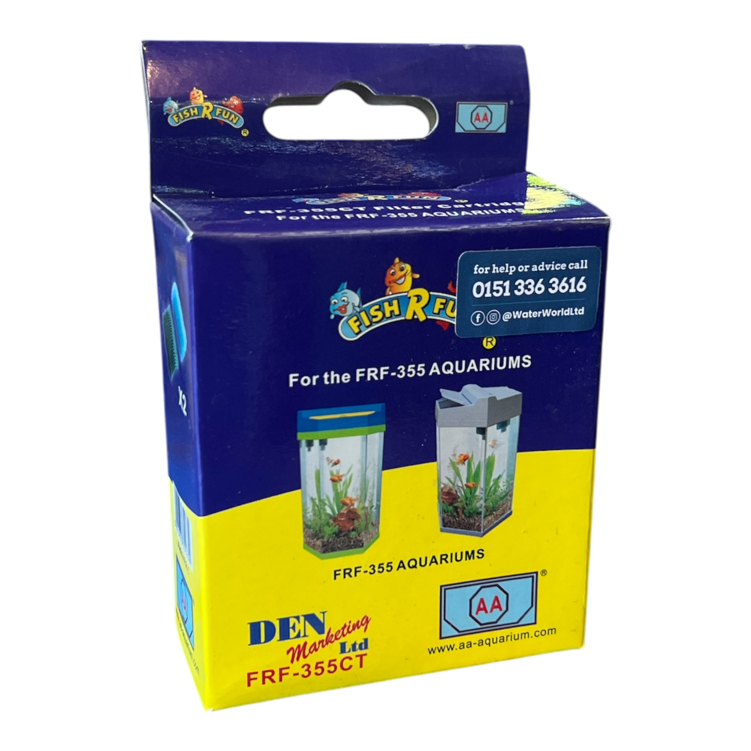 Fish R Fun Replacement Filter Media Cartridge - FRF-355CT