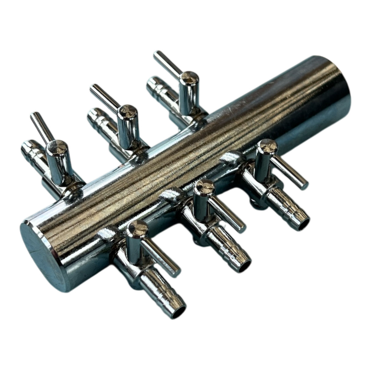 AquaTrio Airline Manifold Steel 6 way