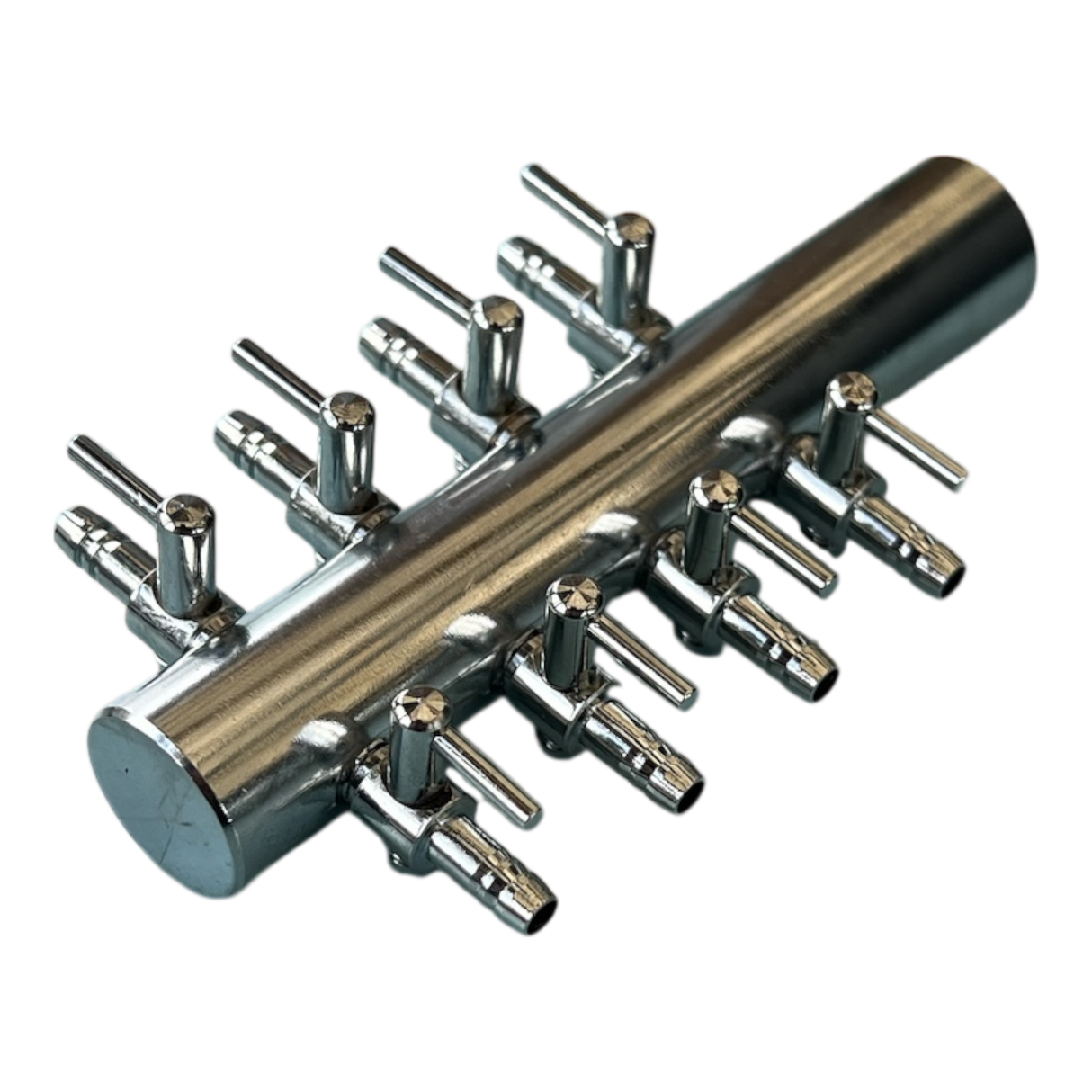 AquaTrio Airline Manifold Steel 8 way