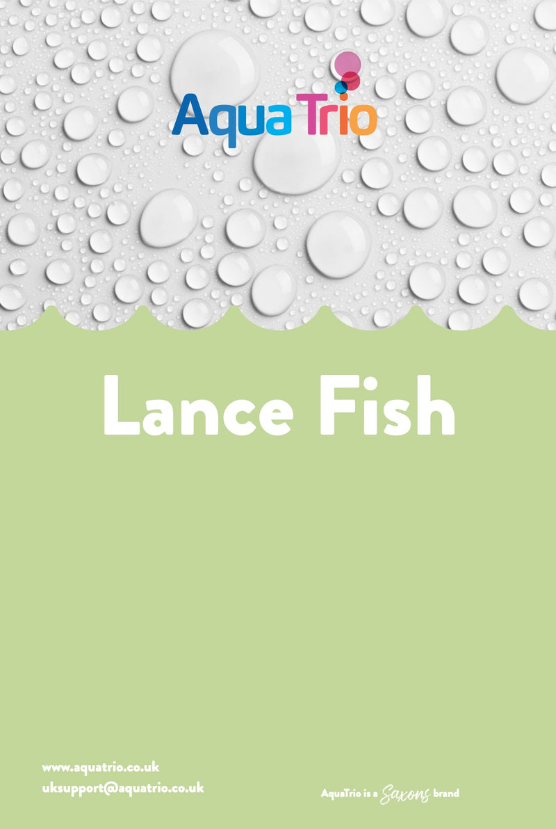 AquaTrio Frozen Lance Fish 100g Mini-Grip