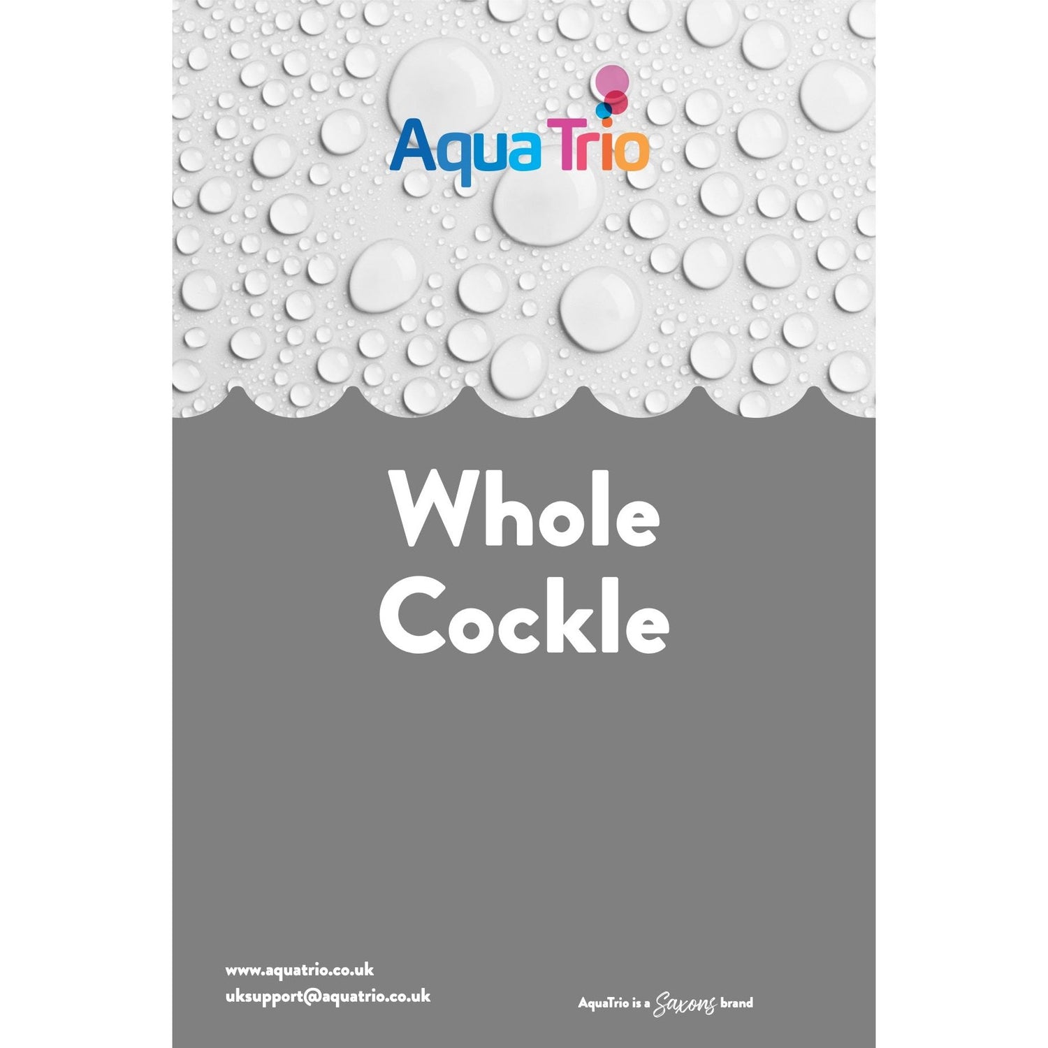 AquaTrio Frozen Whole Cockle 100g Mini-Grip