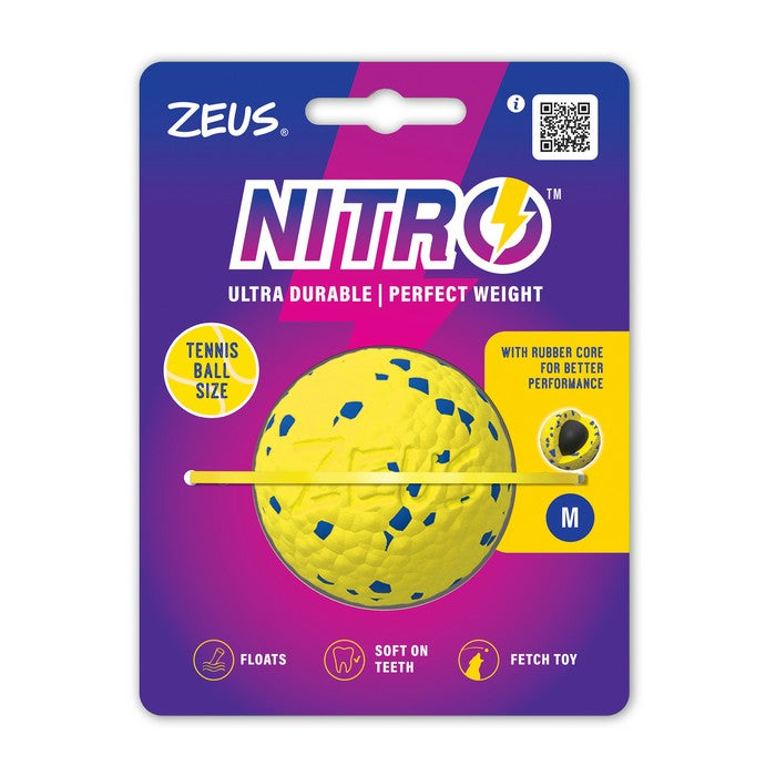 Zeus Nitro Weighted Ball Medium 6.3cm diameter