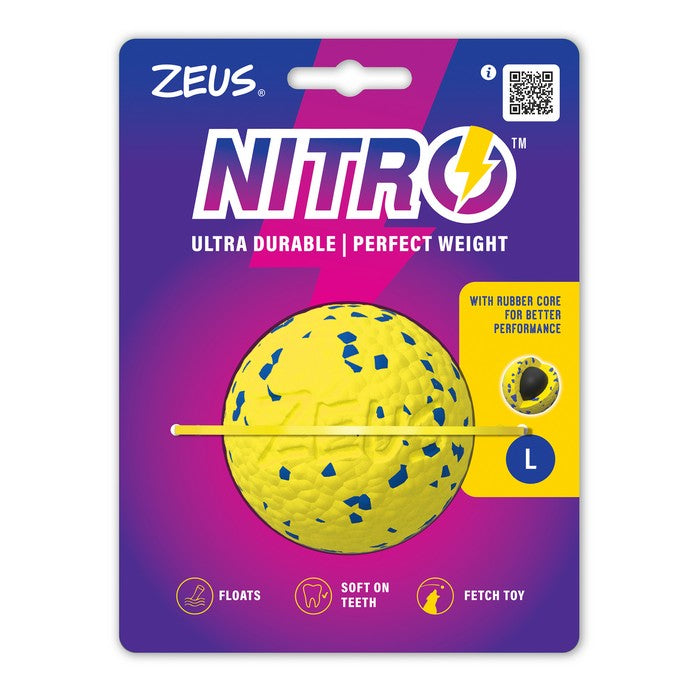 Zeus Nitro Weighted Ball Large 7.6cm diameter