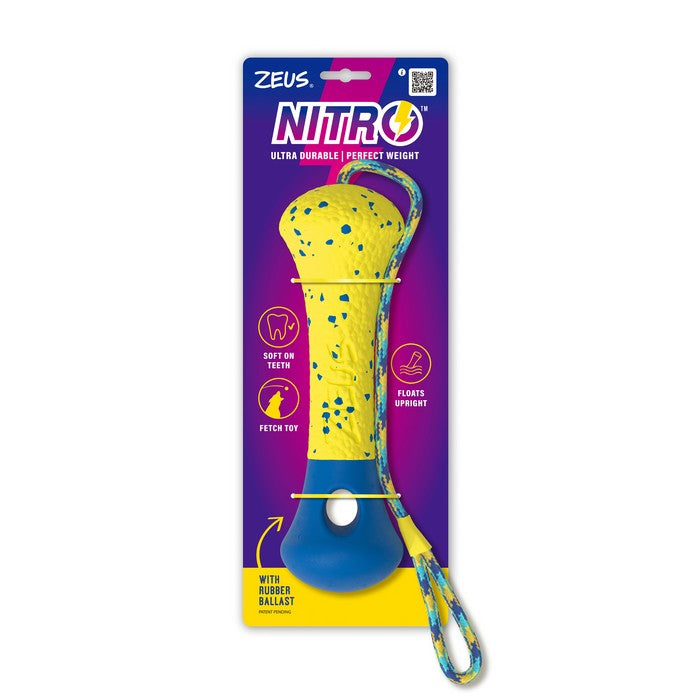 Zeus Nitro Weighted Buoy with Rope 26cm