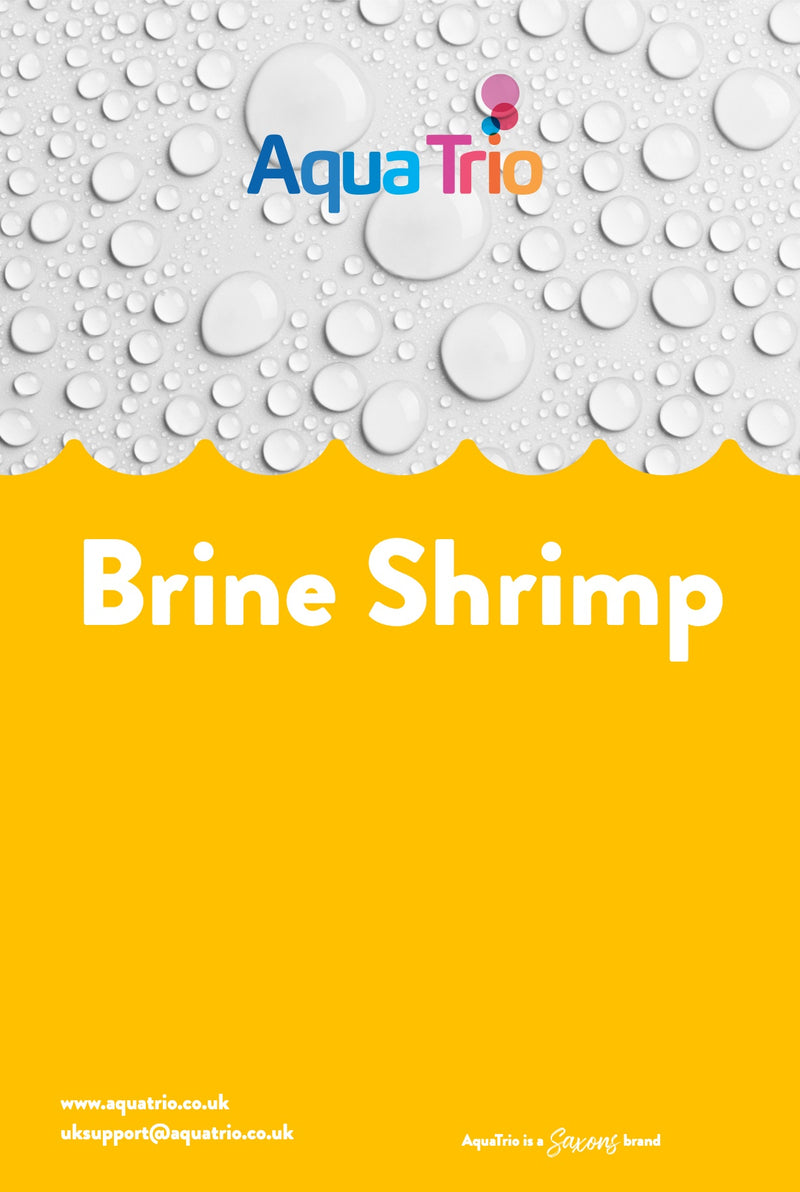 AquaTrio Frozen Brine Shrimp 100g Blister Pack