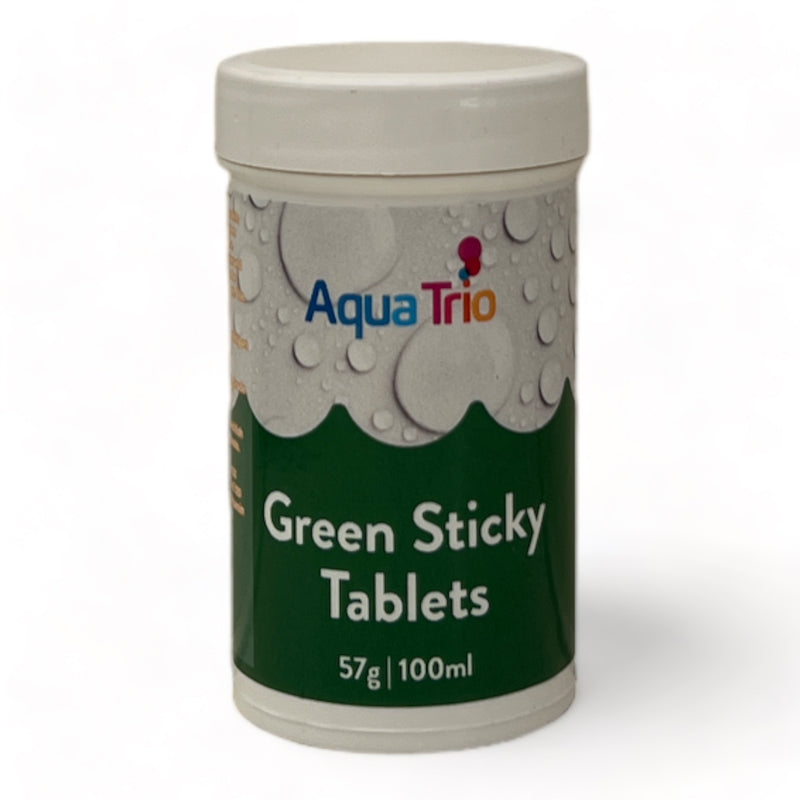 AquaTrio Green Sticky Tablet Food