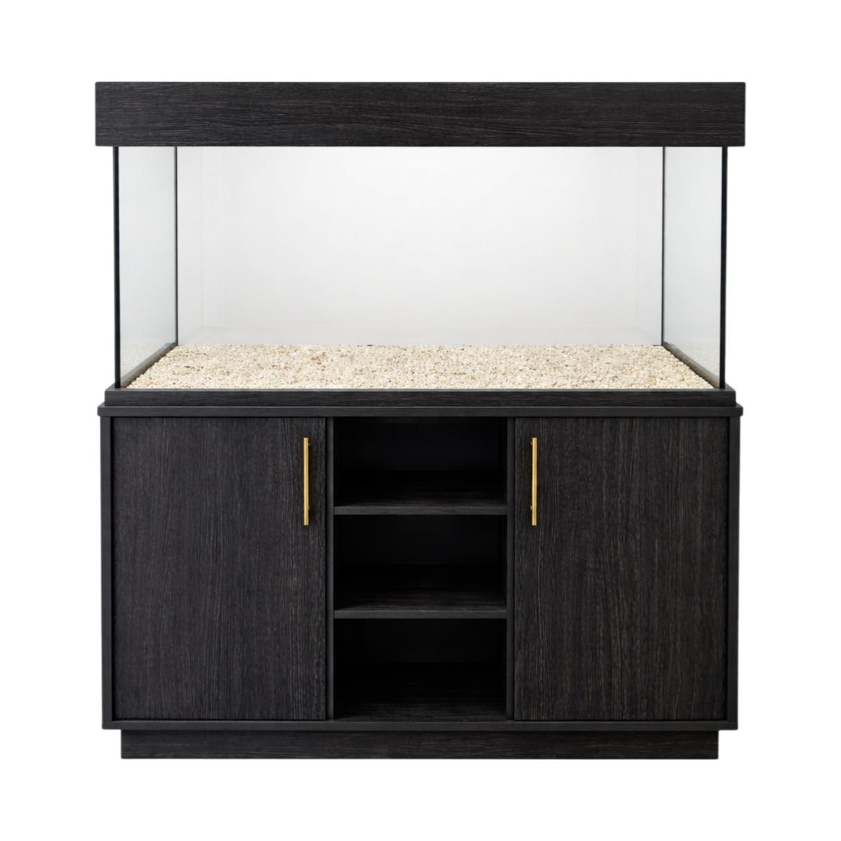 Aqua One OakStyle 230 Aquarium & Cabinet in Obsidian Smoked Oak