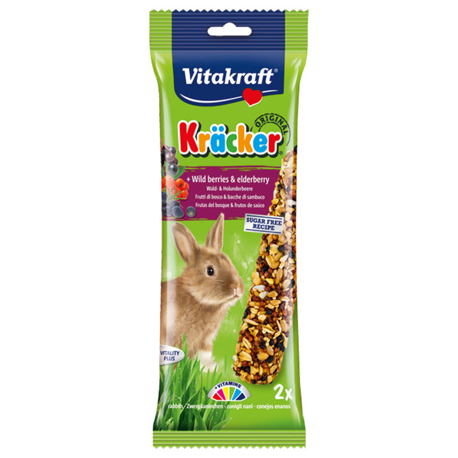 Vitakraft Rabbit Wild Berries & Elderflower Treat Sticks