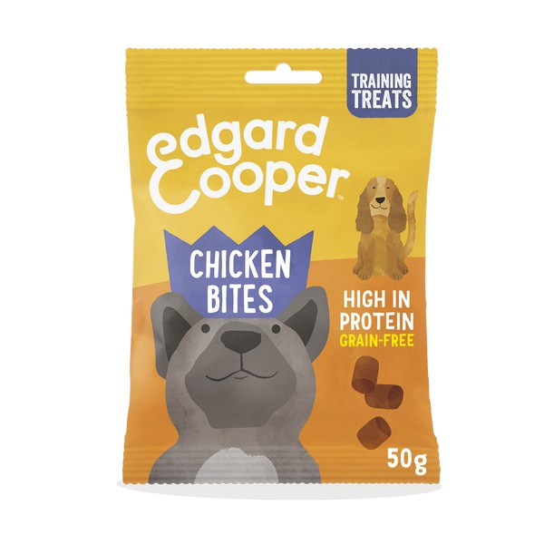 Edgard & Cooper Treat Bites for Dogs Chicken 50g