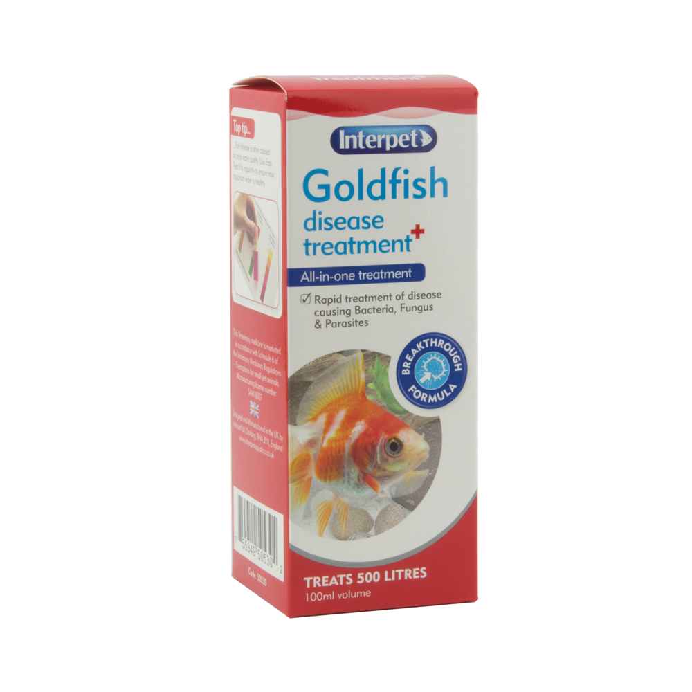 Interpet GoldFish Disease Treatment Plus - 100ml – Water World Pet ...
