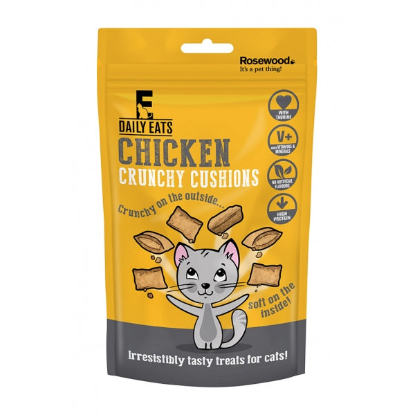 Crunchy Chicken Cushions 60g