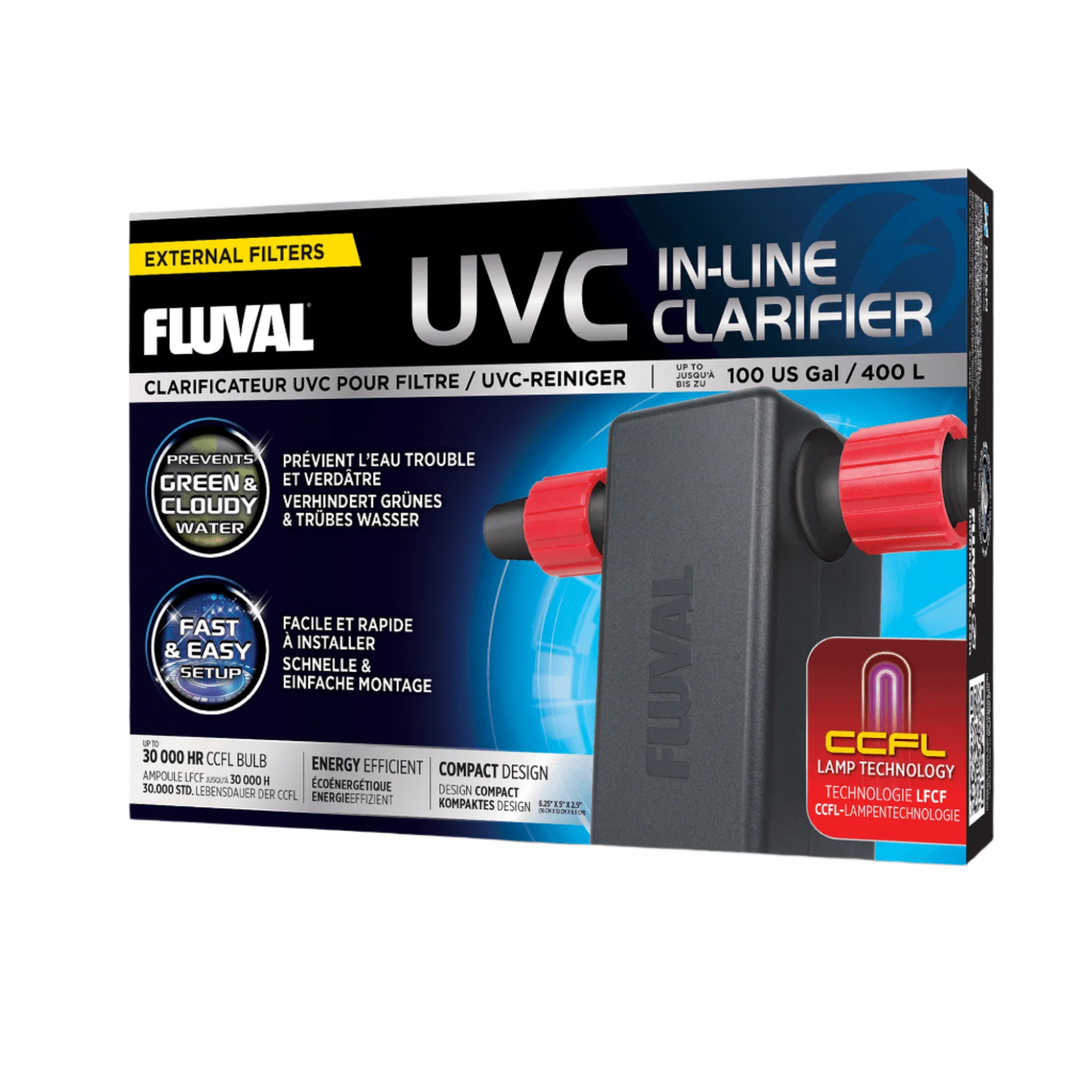Fluval In-Line UVC Clarifier