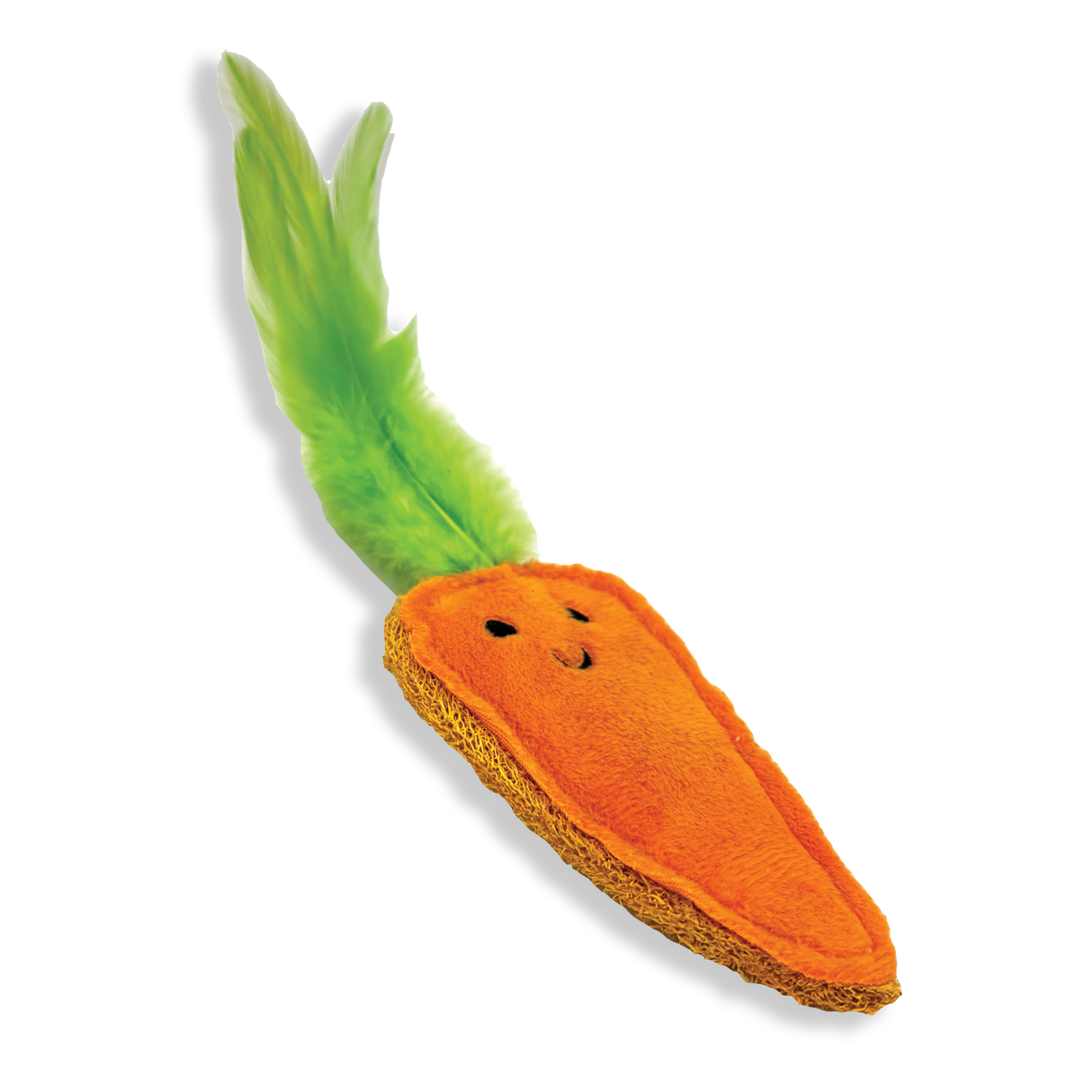 Happy Pet Tabby Patch Catnip Carrots 2 Pack