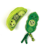 Happy Pet Tabby Patch Catnip Pea Pods 2 Pack