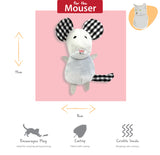 Happy Pet Tabby Patch Mouse 2 Pack