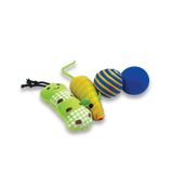 Happy Pet Tabby Patch Caterpillar 4 Pack Multipack