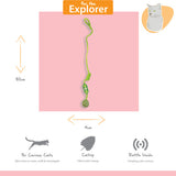 Happy Pet Tabby Patch Pea Pod Cat Bungee