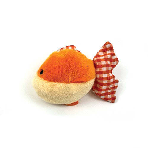 Happy Pet Tabby Patch Shaking Goldfish Cat Toy