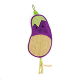 Happy Pet Tabby Patch Aubergine Door Hanger Cat Scratcher