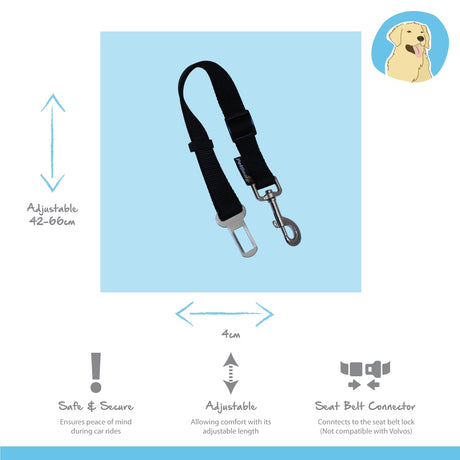 Happy Pet Dog Seat Belt