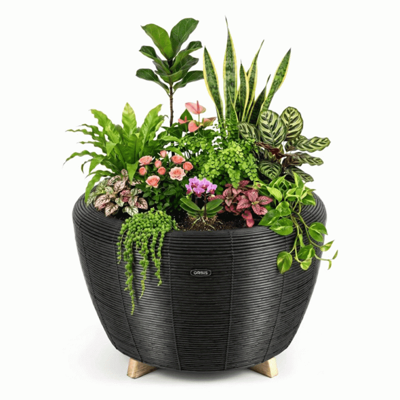 Velda Orbis Planter Anthracite