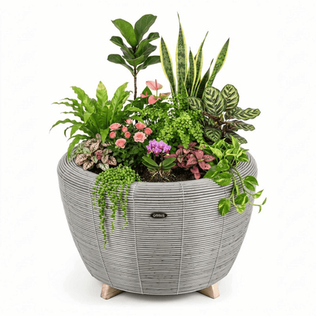 Velda Orbis Planter Anthracite