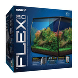 Fluval Flex 2.0 57L Aquarium in Black